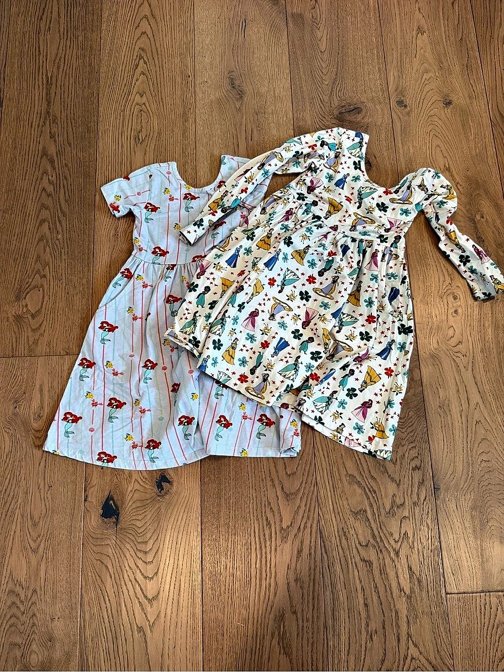 Disney Princess Girls Floral Dresses